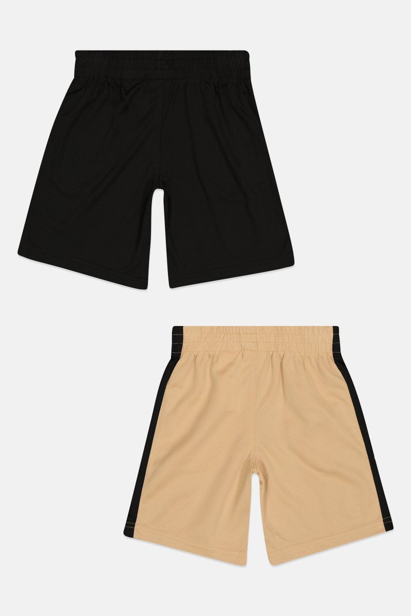 PUMA Kids Boy 2 Piece Brand Logo Training Shorts, Multicolor - Image 3