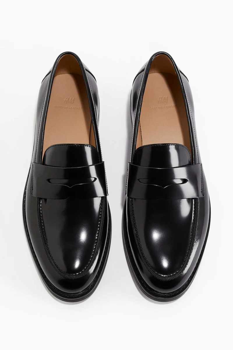 H&M Leather loafers