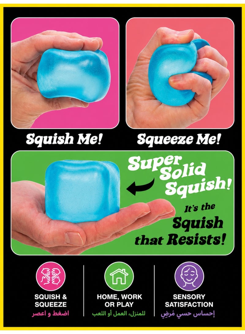 Winigolfe Nice Cube -Sensory Squeeze Toy with Super Solid Squish - 5.5" Cube - Image 2