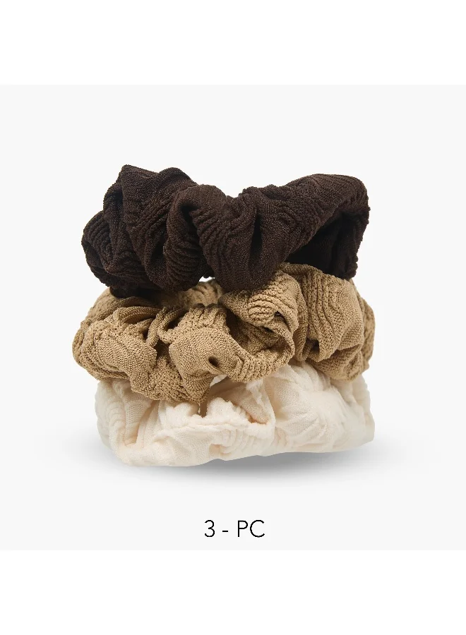 لايف ستايل Pack of 3 Hair Scrunchie