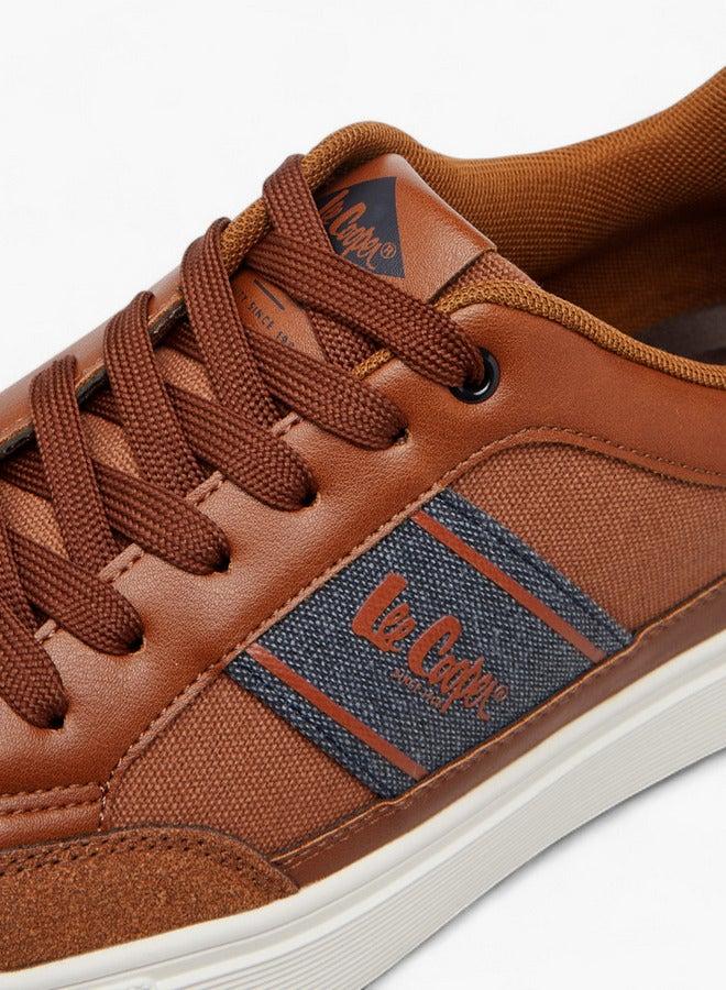 لي كوبر أحذية رياضية رجالية برباط وتصميم ملون - Image 4