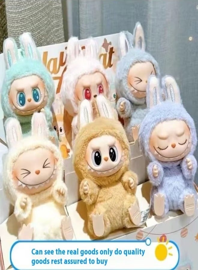 Beauenty Labubu Second-Generation Sit-Down Party Series 17cm Fun Plush Vinyl Blind Box - Image 5