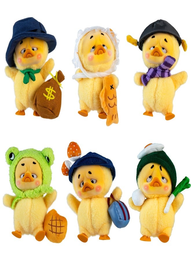The Orb Factory ORB Official Upset Duck Blind Box Plush Figurine - Work Upsets Me Series - Collectible Plush Duck Decorative Figure with Cute Outfits - 1 of 7 Possible Figures (1 Rare Figure) to Collect in Each Box - Image 1