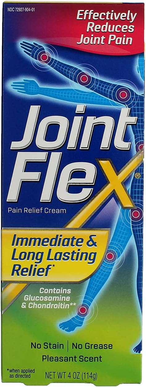 JointFlex JointFlex Pain Relieving Cream 4 oz (Pack of 5)
