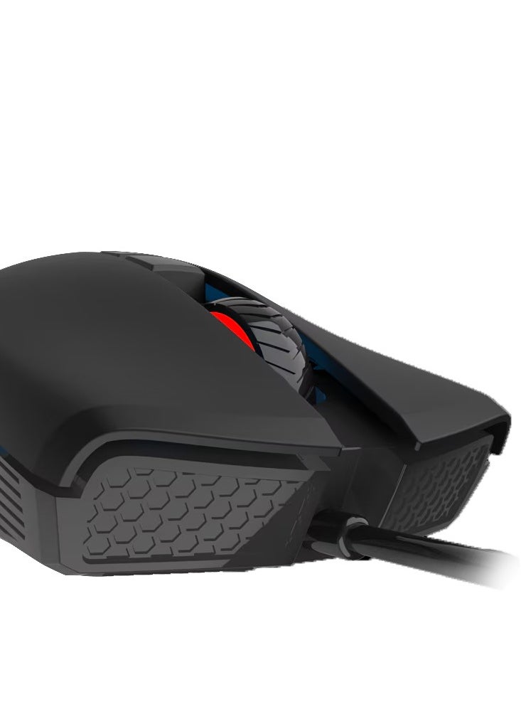 YES - ORIGINAL Yes Original Gaming Mouse - GX66 model - RGB customizable, 6 macro buttons - 7200 DPI - black  - Image 4