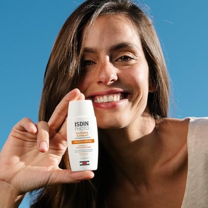 ISDIN Eryfotona Actinica Zinc Oxide and 100% Mineral Sunscreen Broad Spectrum SPF 50+, No White Cast, Suitable for Sensitive Skin - Image 5