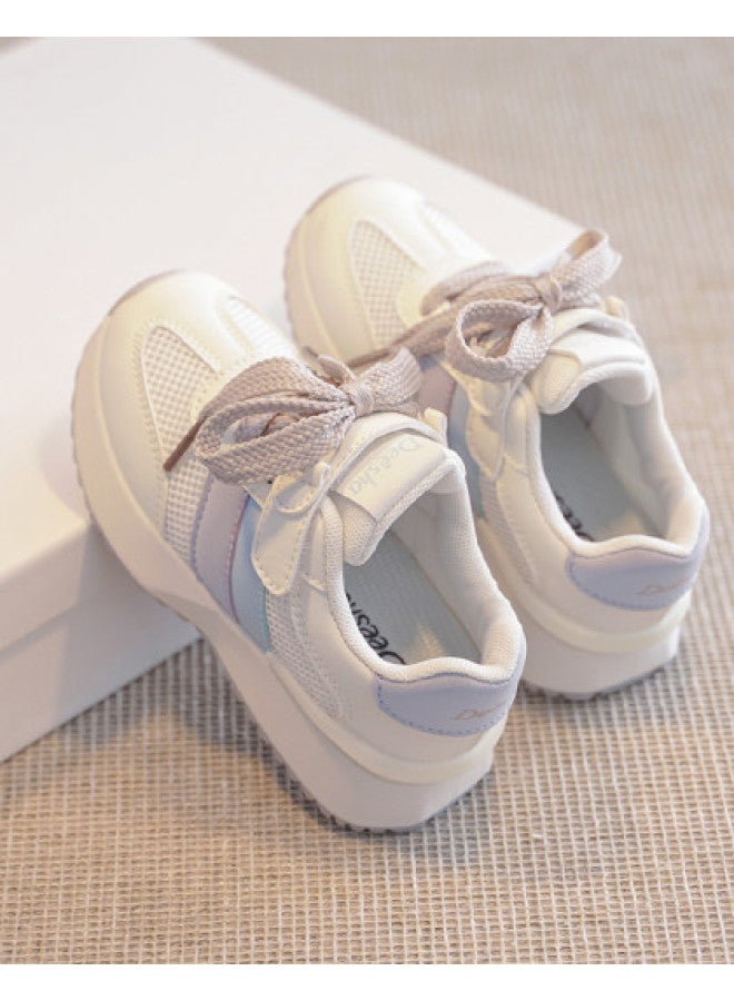 DEESHA Spring New Arrival】breathable Kids' Sports Shoes, Mesh Running Shoes For Girls, Mid-to-large Size Children's Sweet Style Casual Sneakers - Image 1