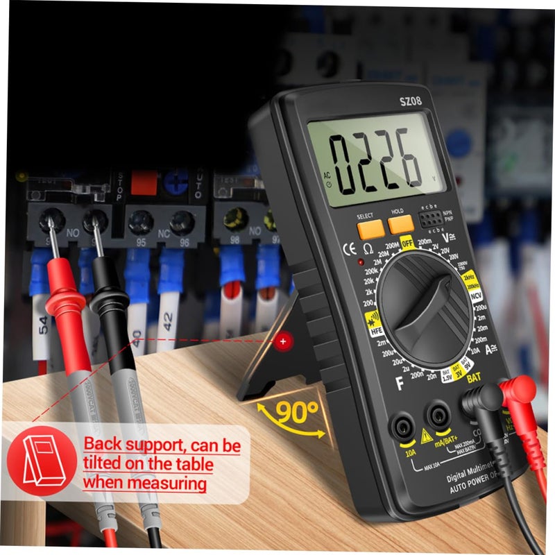 COHEALI Digital Multimeter DC Voltage Tester Diode Electrical Repair Tool Home Use - Image 4