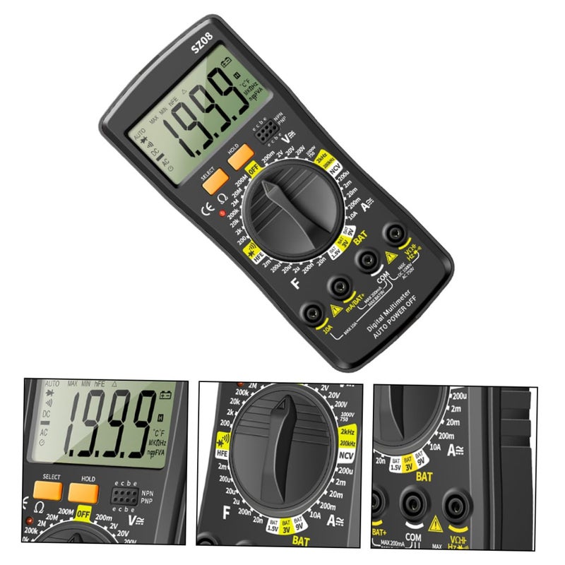 COHEALI Digital Multimeter DC Voltage Tester Diode Electrical Repair Tool Home Use - Image 5