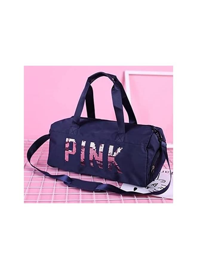 Raxoom Travel Luggage Sports Bag for Women, Fitness Training Sport Gym Shoes Yoga Dry Wet Waterproof Workout Bags for Girls (Pink,Red,Black) - Image 5