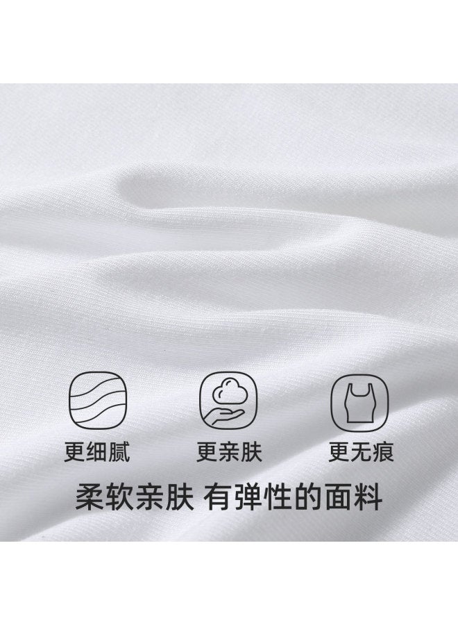 Top melon Modal Feel Short Basic Versatile Layering Women'S Soft And Comfortable Wearable Outside - Image 4