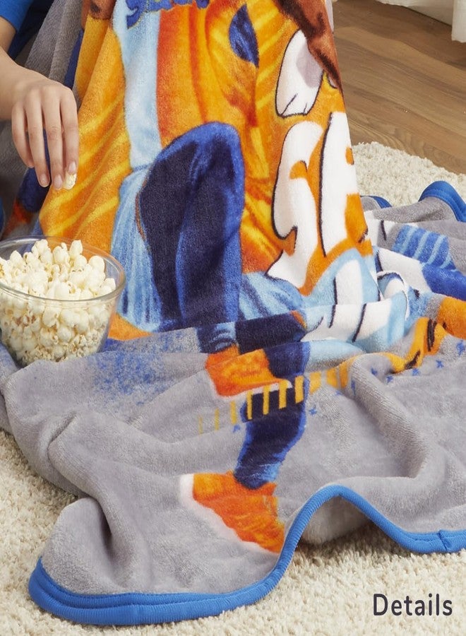 Franco Space Jam Kids Bedding Super Soft Silk Touch Throw, 40 in x 50 in, (Official Licensed Product) - Image 4
