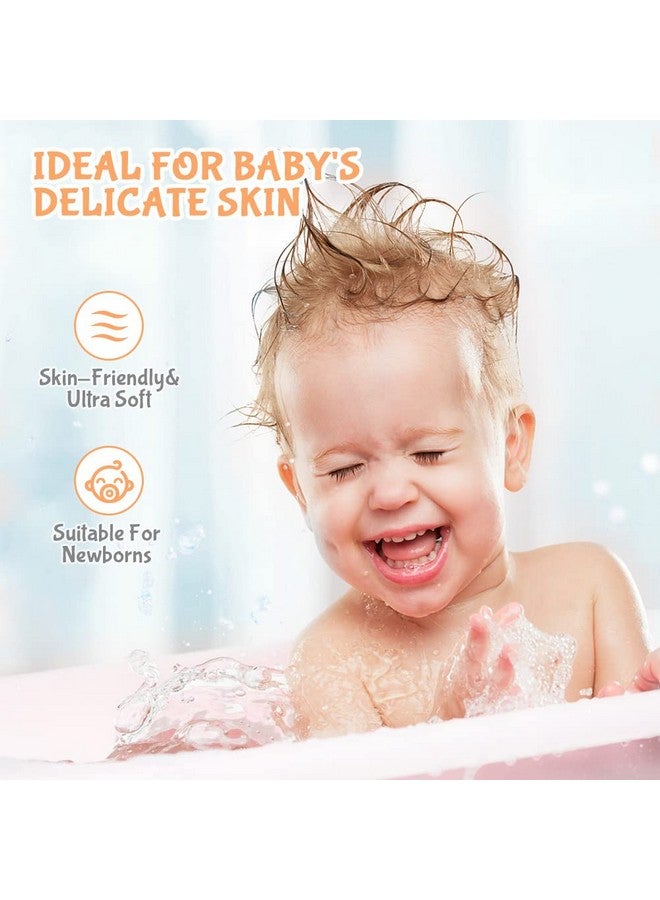 Orighty Baby Washcloths 50-Pack, Microfiber Coral Fleece Baby Face Towels, Soft and Absorbent Wash Cloths for Newborns, Infants and Toddlers, Gentle on Delicate Skin for Face Hands and Body, 7x9 Inch - Image 5