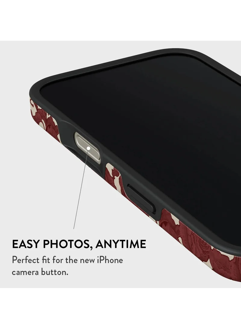 بورجا جراب iPhone 16 Pro، قطعتان من الغلاف الصلب + جزء داخلي من مادة TPU، ممتص للصدمات، يمكن الوصول إلى جميع المنافذ، إطار مرتفع لحماية الشاشة والكاميرا، طباعة عالية الجودة لا تتلاشى أبدًا، Tease Me