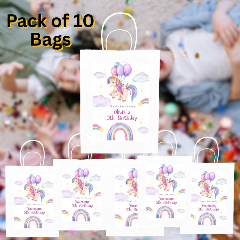 Yellow Nuts Personalized Return Gifts for Kids Birthday (Unicorn 3) - Image 3