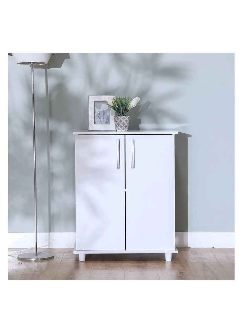 Absol Multipurpose 2 Door Cabinet Sturdy Home Kitchen Organiser SideboardModern Design Furniture for Dining Room Living Room Kitchen L60xW40xH75 cm - White - pzsku/Z00FB103B98BE017CC0C4Z/45/_/1702982060/5afd2066-ebe8-43f4-b77f-71ea815163ec