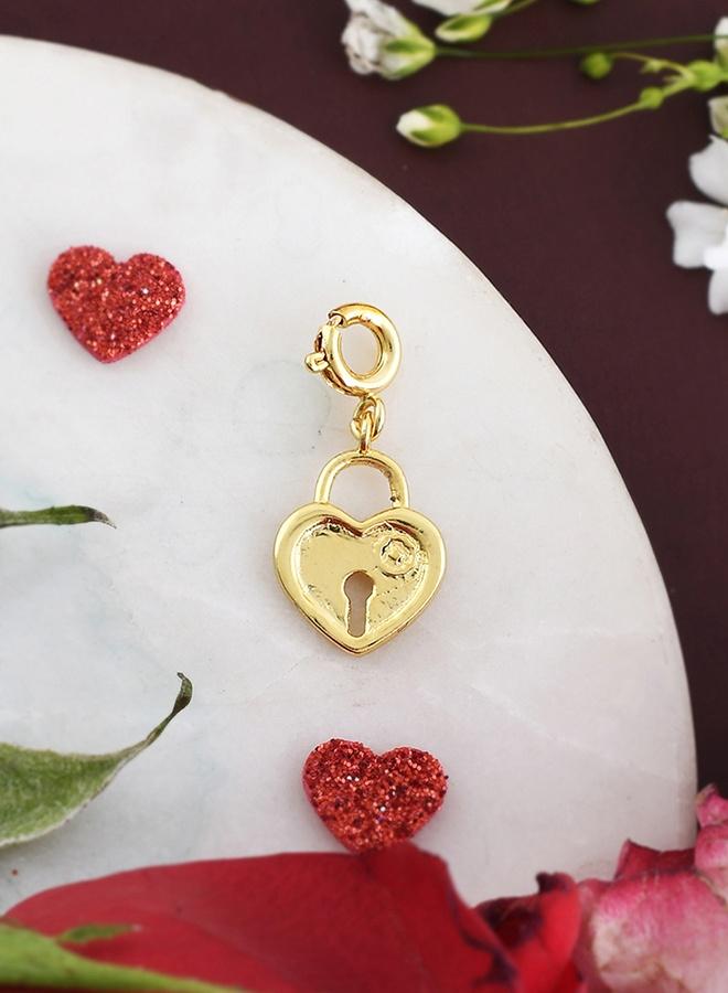 VOYLLA Valentine's Day Collection Heart Lock Charm - Image 1