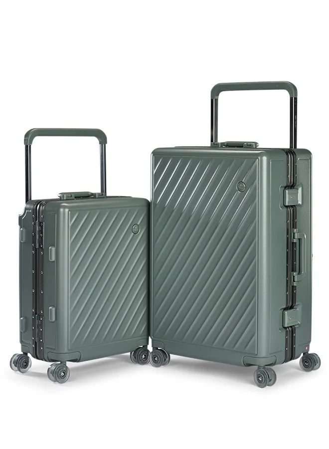 Limra Travel Bags from limra made of pc , consisting of two pieces , size 21"-27" inches