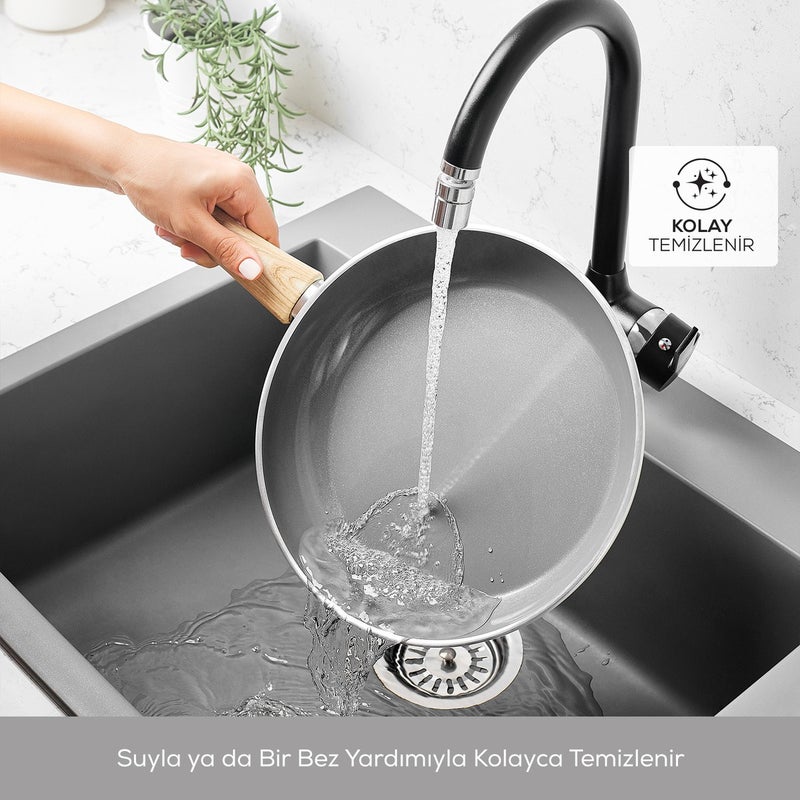 X Refika Birgül Swiss Crystal Pan 30 Cm Creamy