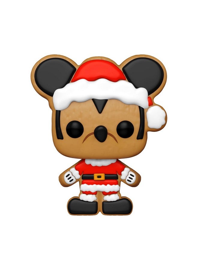 Funko Pop Disney Holiday Santa Mickey Mouse (Gingerbread) - Image 3