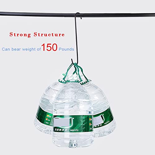 RUIBOLU Plant Hooks for Hanging, 6 Pack 10 inch Large S Hooks Heavy Duty Long for Hangers Plant Extension Hooks for Tree Branch, Utensils,Flower Basket, Garden, Patio, Indoor Outdoor Uses - Image 4