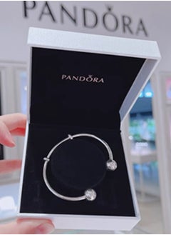 Pandora Violet Pandora Moments Open Bracelet  - Image 4