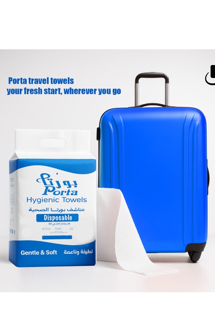 PORTA Porta Disposable Hygienic Towels – 100 Pcs (30×60 cm) - Image 2