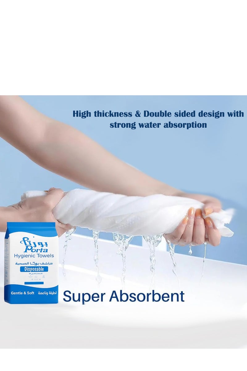 PORTA Porta Disposable Hygienic Towels – 100 Pcs (30×60 cm) - Image 5
