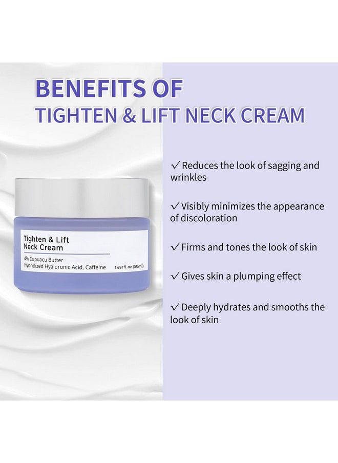 YG LianKai - YG LianKai Neck Firming Cream, Tighten & Lift Neck Firming Cream, Anti-Aging Neck Creams for Tightening Lifting Sagging Skin and Hydrating, Help Reduce Fine Lines & Wrinkles - Image 1
