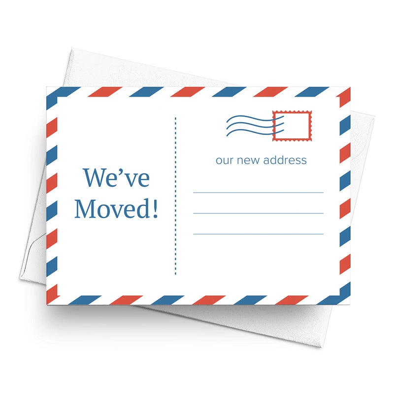 Little Notes by Comptime Weve Moved Moving Cards 24 Cards and Envelopes