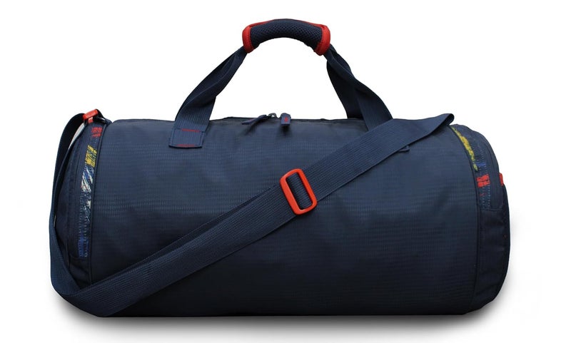 SFANE Gym Bags for Men with Separate Shoe Compartment Sports Gym Bag for Women Duffle Bags for Gym, Duffel Bags Sports Bag - Blue & Red - Image 5