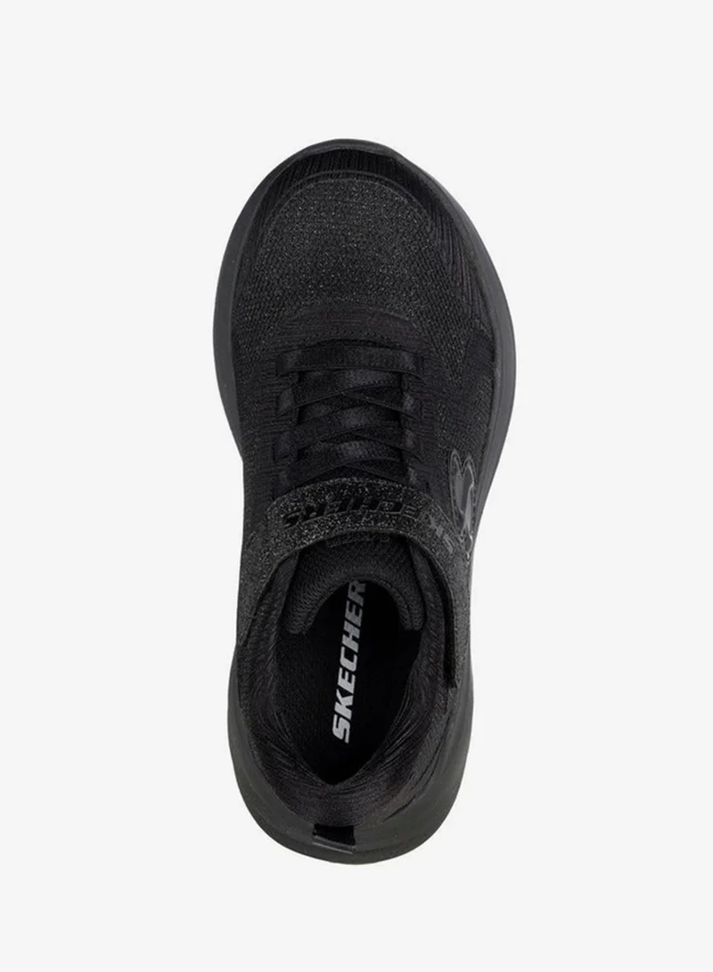 سكيتشرز حذاء رياضي بناتي موجة  بشريط لاصق