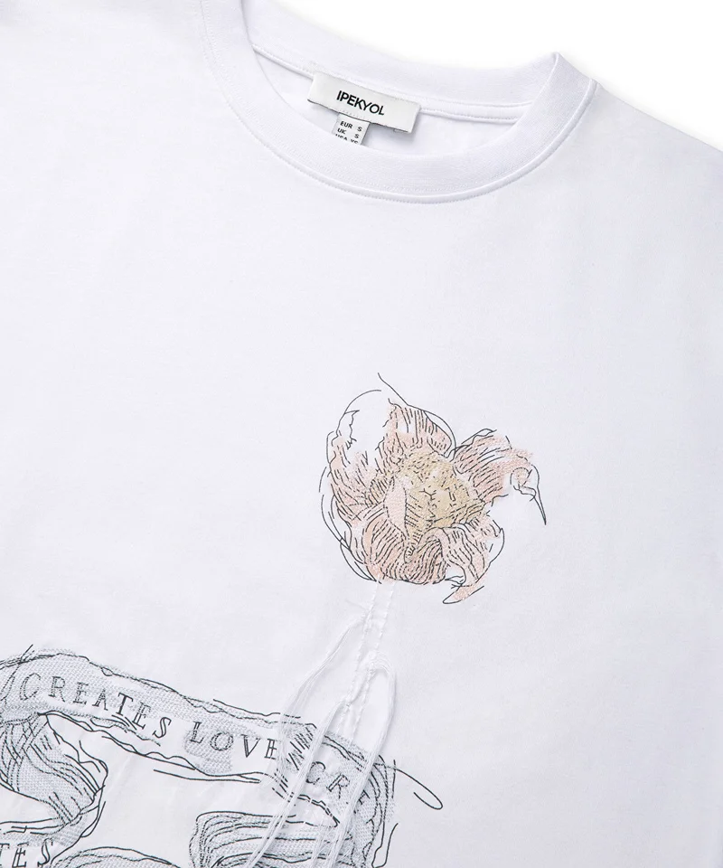 Ipekyol  Embroidered Slogan T-Shirt for Women | Best Price UAE