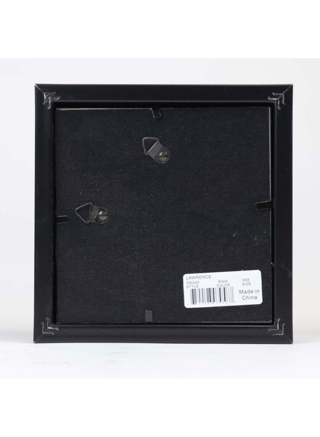 Lawrence Frames Shadow Box Frame, Polystyrene, Black, 5x5 - Image 3