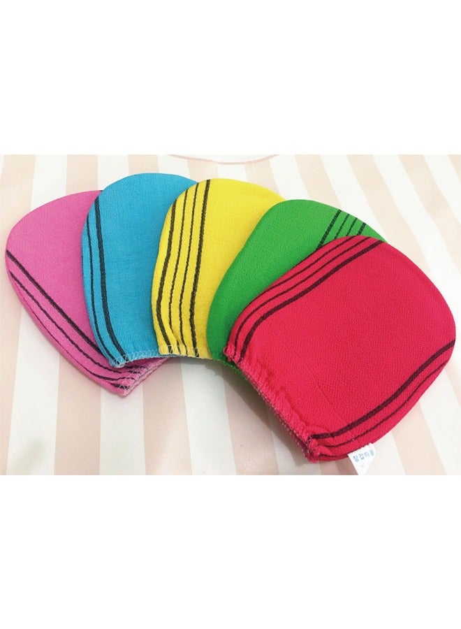 5 Pcs Bath Glove for Exfoliating Rubbing and Removing Dead Skin - Image 1