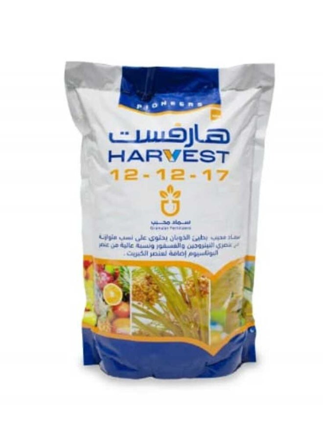 هارفيست هارفست 17 12 12 سماد محبب لتغذية النباتات والاشجار 2 كجم - Image 1