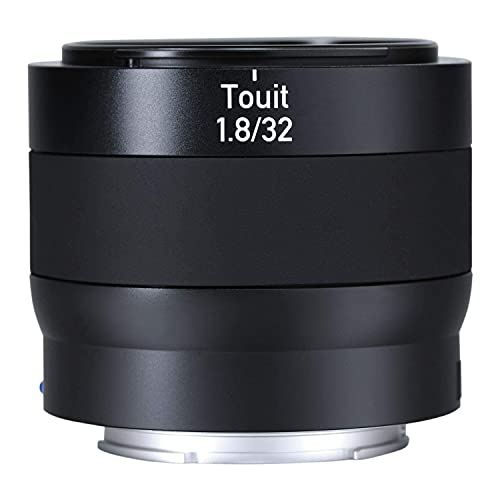 Zeiss Touit 1.8/32 MM Standard Camera Lens for Sony E-Mount Mirrorless Cameras, Black, (000000-2030-678) - Image 1
