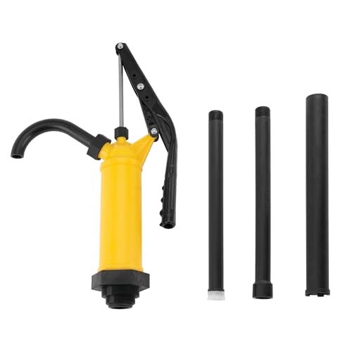 Performance Tool W54269 Yellow General Purpose Lever Action Barrel Drum Pump - Fits 15 to 55 Gallon Drums - Image 3