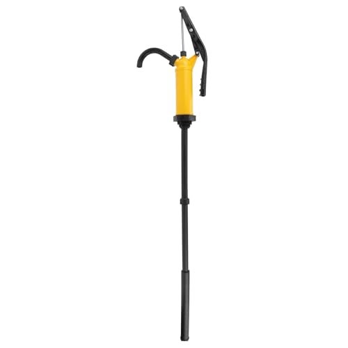 Performance Tool W54269 Yellow General Purpose Lever Action Barrel Drum Pump - Fits 15 to 55 Gallon Drums - Image 2
