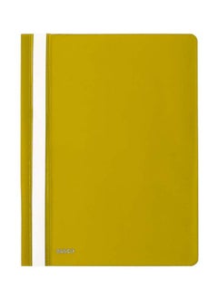 sasco Sasco Pack of 12 A4 Plastic Files - Yellow 