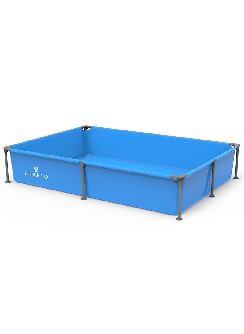 Athletiq Frame Rectangular Pool 2.28m*1.59m*42cm  - Image 1