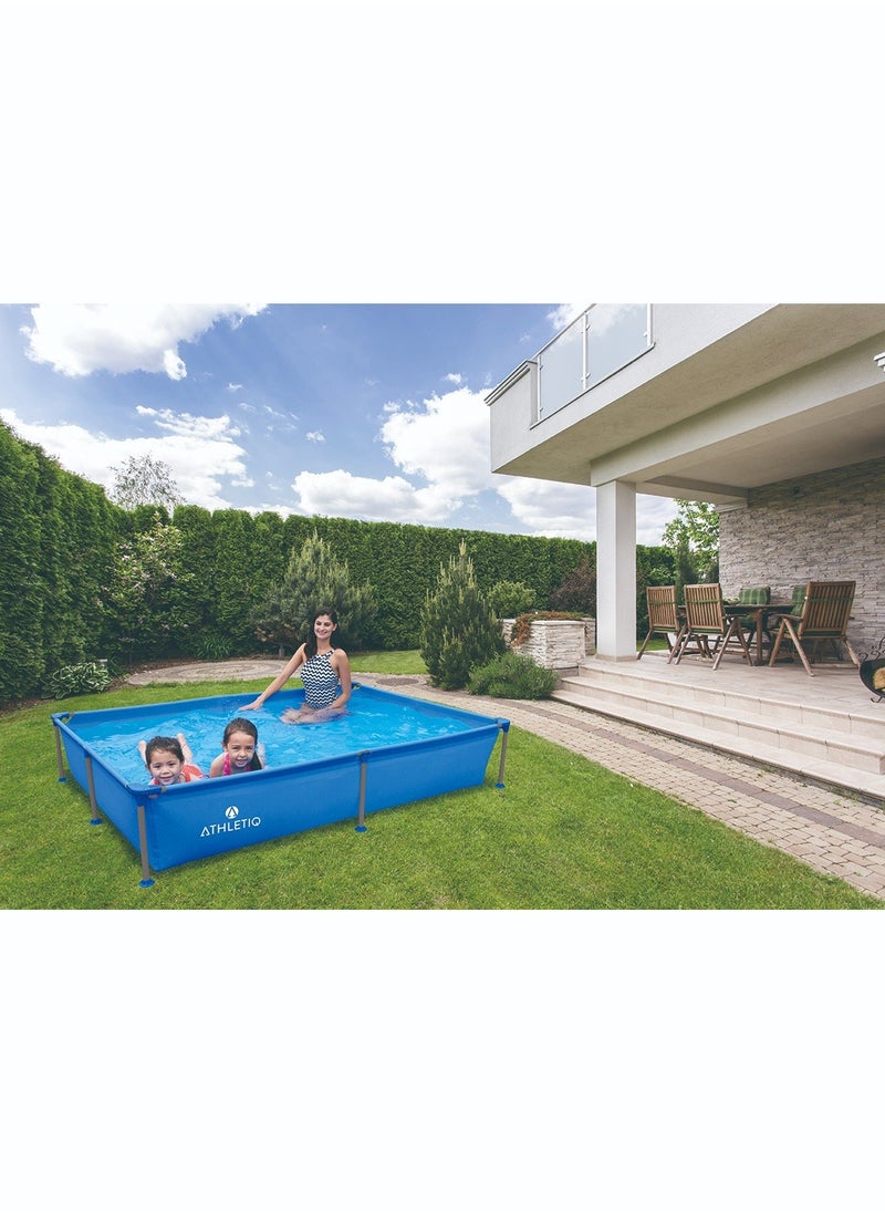 Athletiq Frame Rectangular Pool 2.28m*1.59m*42cm  - Image 2