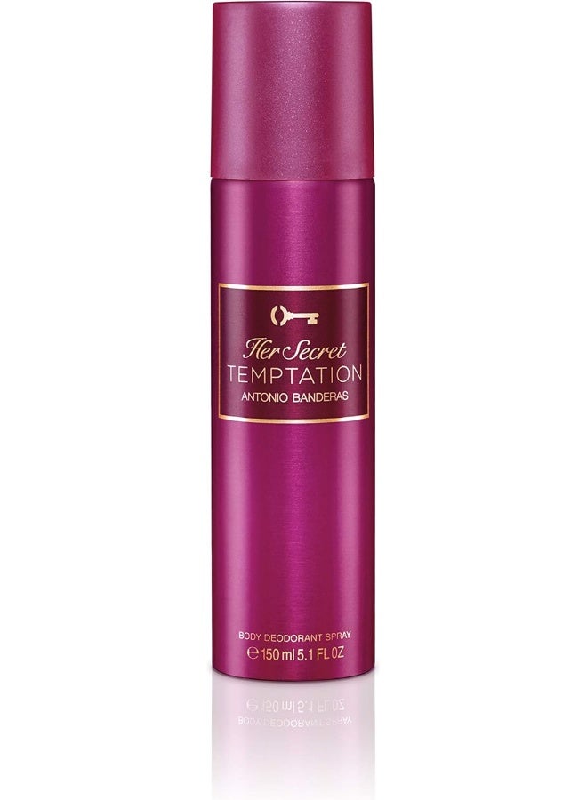 Antonio Banderas Antonio Banderas Her Secret Temptation Deodorant Spray 150ML  - Image 1