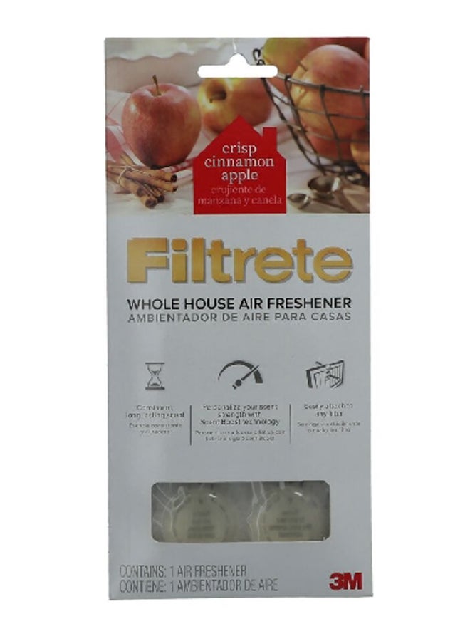 فلتريت معطر هواء للمنزل برائحة التفاح والقرفة وباللون الأبيضWHAF-1-CA 24.384 x 2.794 x 11.938 - Image 1