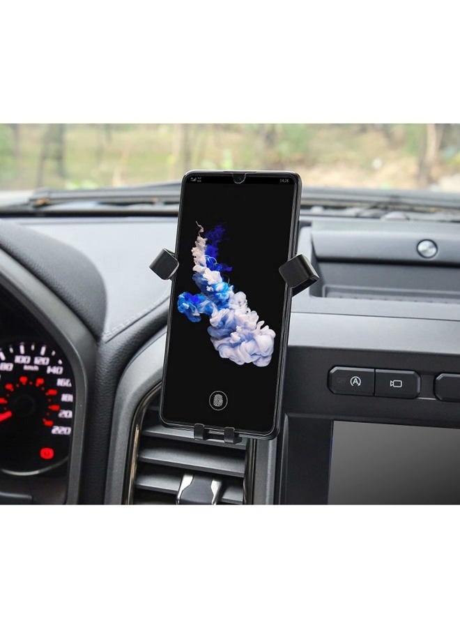Keptrim for 2015-2020 Ford F150, Phone Holder Air Vent Cell Phone Mount, for iPhone 11 pro/11 pro max/XS/XR/X/8/7/6 Galaxy Moto and Most Smartphones - Image 2