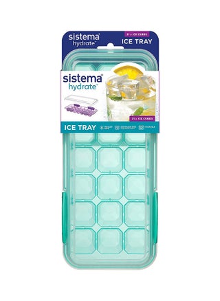 Klip Ice Tray With Lid-accents 21 Cubes Multi-colour -- 21 Cubes - pzsku/Z00FC34E94E04CAB3F17DZ/45/_/1684821220/16360ecf-df23-47ea-9748-7375a1cab6cf