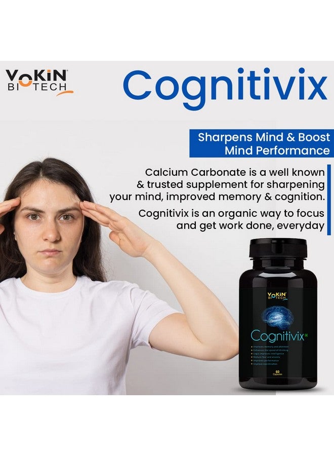 Vokin Biotech Cognitivix -Unique Brain activation Ginkgo Biloba With Ginseng extract 60 Veg capsule - Image 4