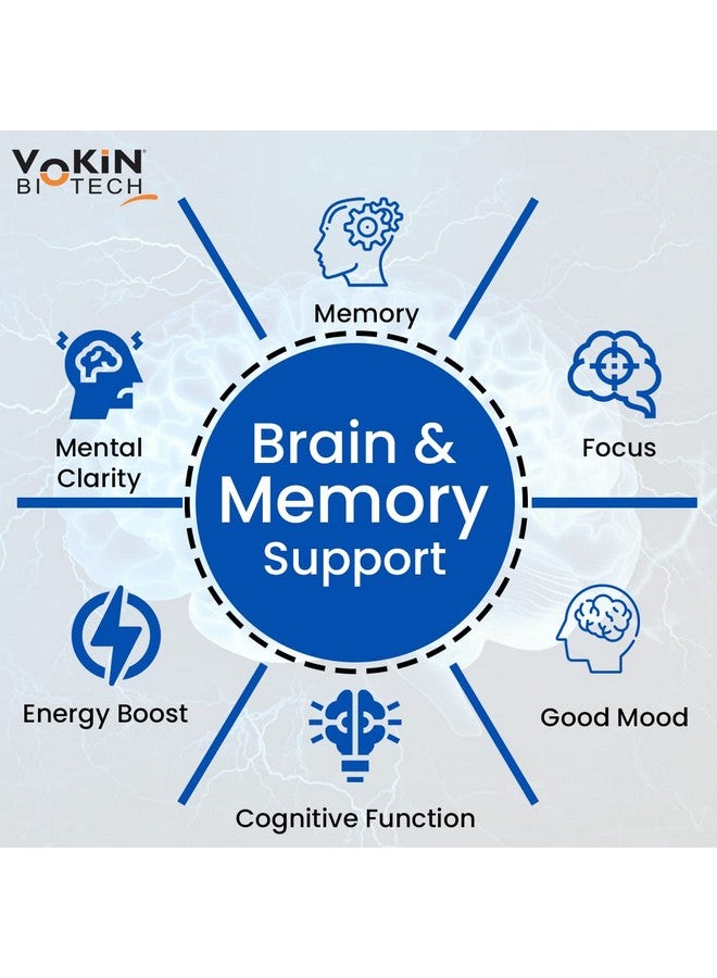 Vokin Biotech Cognitivix -Unique Brain activation Ginkgo Biloba With Ginseng extract 60 Veg capsule - Image 5