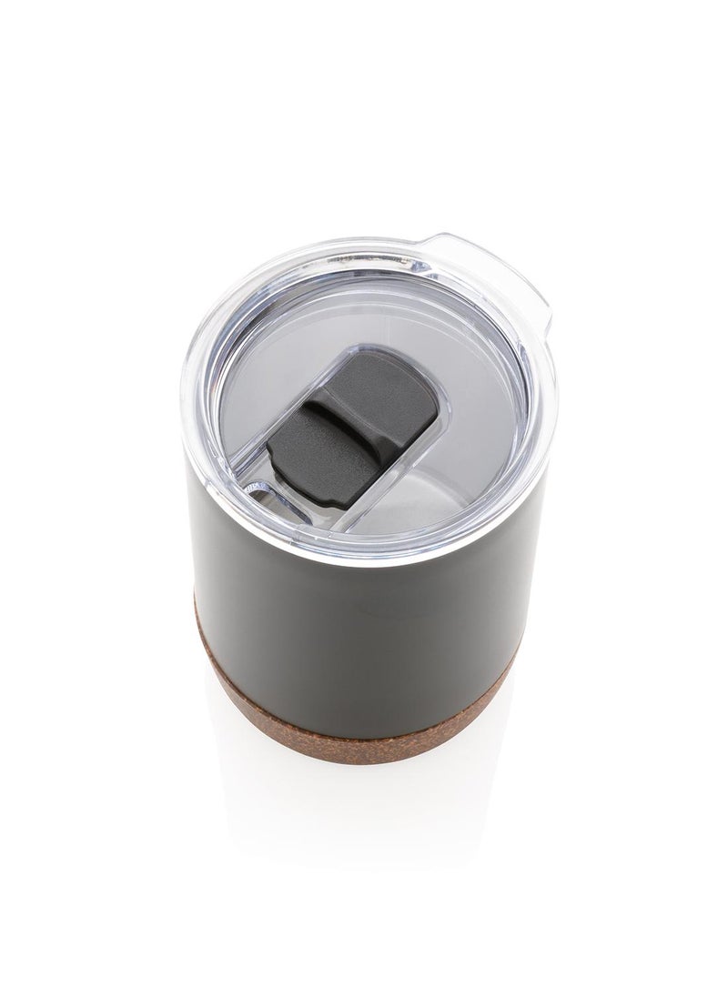 Hans Larsen GOUDA - Hans Larsen Vacuum Mug With Cork Base - Black  - Image 3