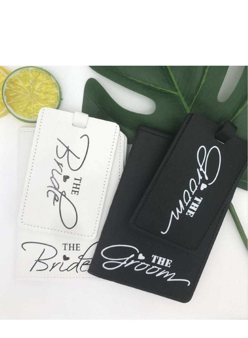 Travel Essentials Set with 2 Luggage Tags and 2 Passport Covers for Privacy Protection and Organization  - Image 3